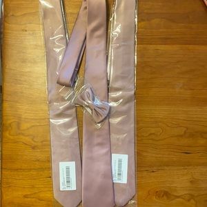 Azazie ties and bow tie